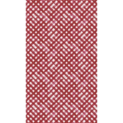 Duni Tablecover Red Checks 118 cm x 180 cm 1 stk
