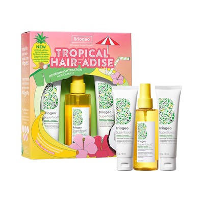 Briogeo Tropical Hair-Adise Hair Care Kit 2 x 59 ml + 112 ml