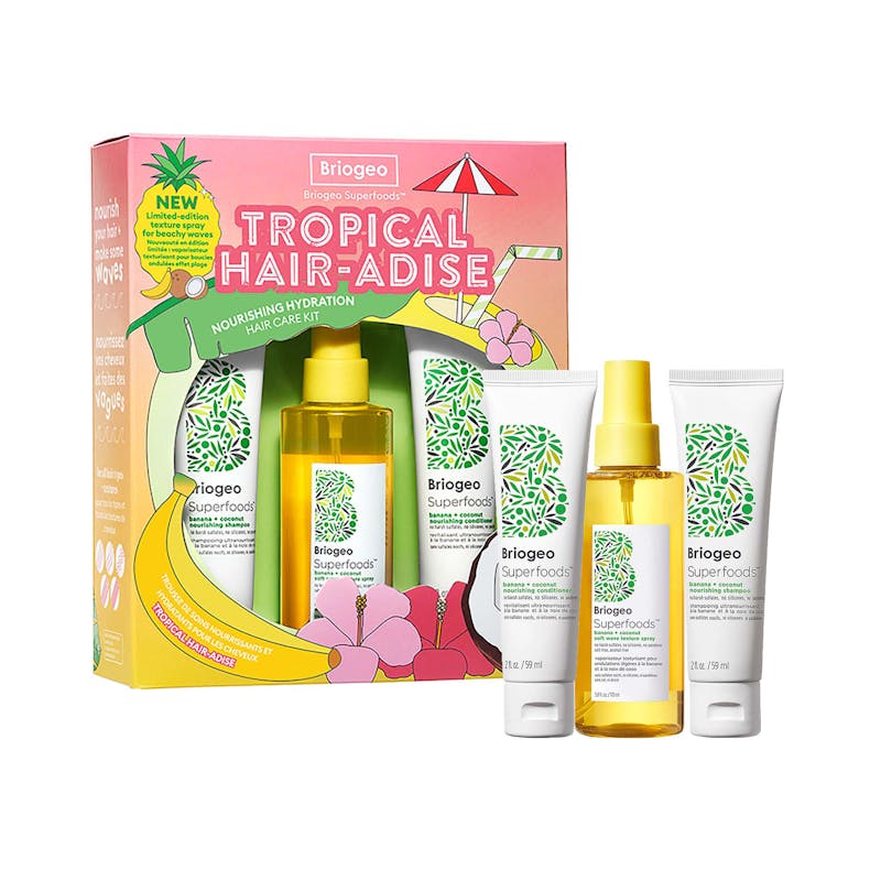 Briogeo Tropical Hair-Adise Hair Care Kit 2 x 59 ml + 112 ml