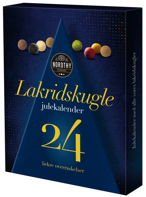 Nordthy Lakridskugle Julekalender 24 Stk - 99.70 Kr