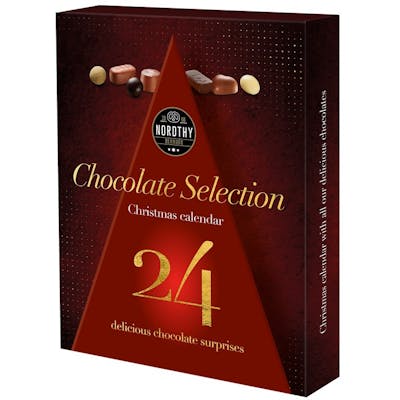 Nordthy Chocolate Selection Julekalender 24 stk