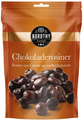 Nordthy Chokolade Rosiner 125 g