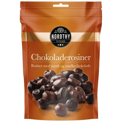 Nordthy Chokolade Rosiner 125 g