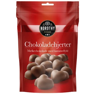 Nordthy Chocoladeharten 125 g