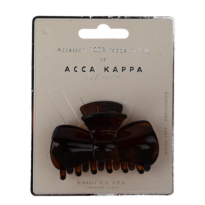 Acca Kappa Hair Clip Brown D1507 1 st