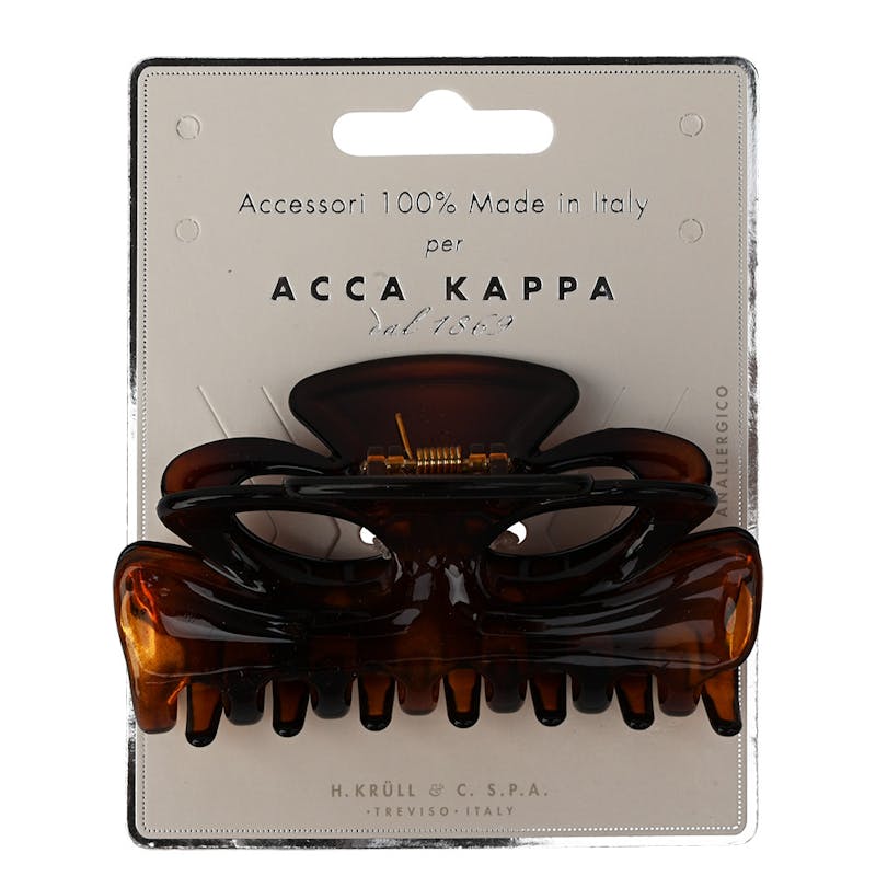 Acca Kappa Hair Clip Brown D1504 1 st