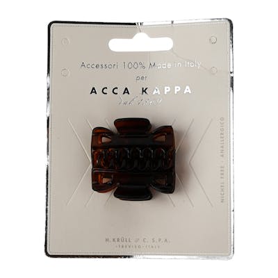 Acca Kappa Hair Clip Brown D1503 2 kpl