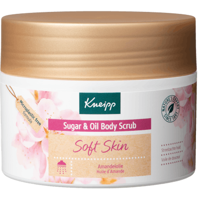 Kneipp Body Scrub Sugar Oil Soft Skin 220 g