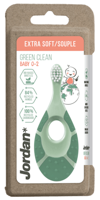 Jordan Green Clean Toothbrush Baby 0-2 Green 1 stk
