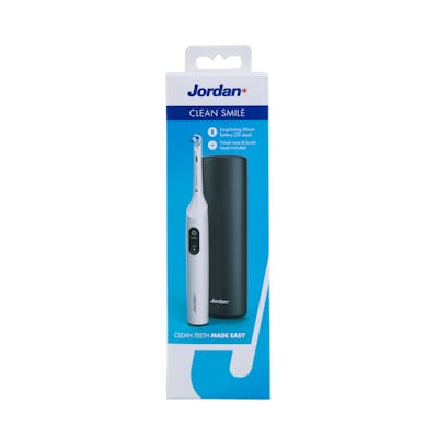 Jordan Clean Smile Electric Toothbrush Dark Grey 1 stk