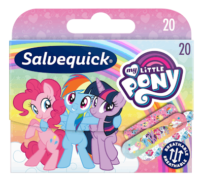 Salvequick My Little Pony Plasters 20 kpl