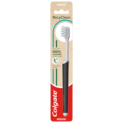 Colgate Recyclean Toothbrush Medium 1 stk
