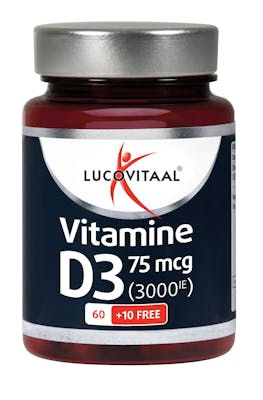 Lucovitaal Vitamine D3 75 Mcg 70 st