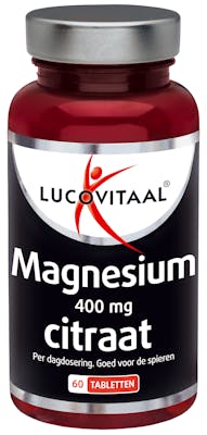 Lucovitaal Magnesium Citraat 400 mg 60 st