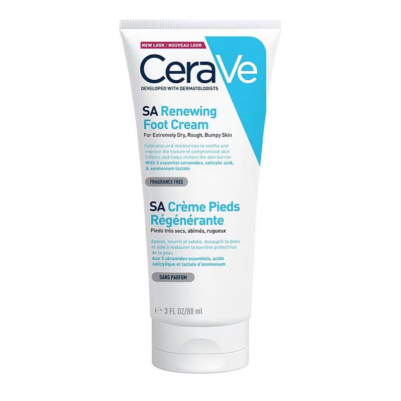 CeraVe SA Renewing Foot Cream For Extremely Dry Rough Skin 88 ml