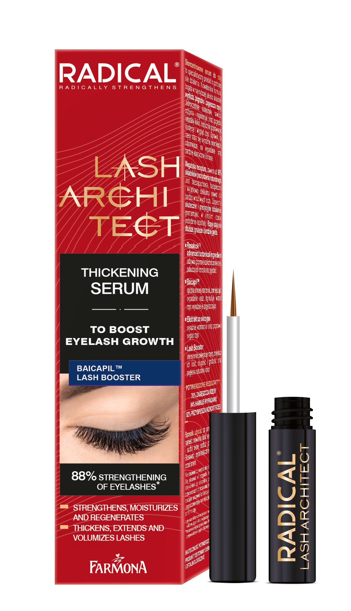 Radical Lash Architect Thickening Serum To Boost Eyelash Growth 5 ml
