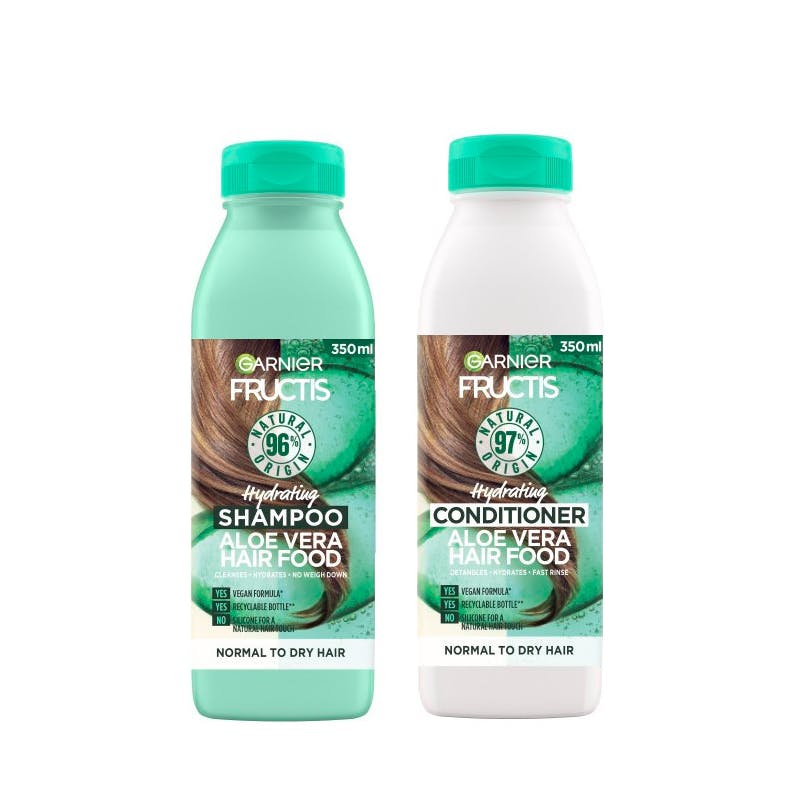 Garnier Fructis Hair Food Aloe Vera Shampoo &amp; Conditioner 2 x 350 ml