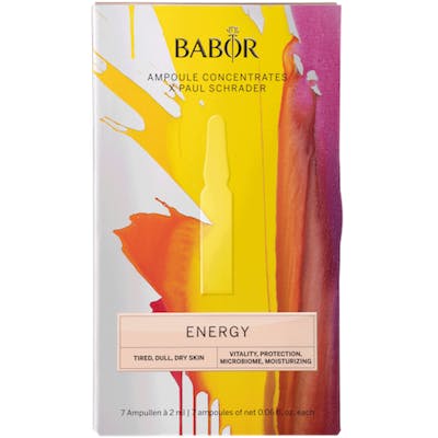 Babor Energy Ampoule Concentrates x Paul Schrader 7 x 2 ml