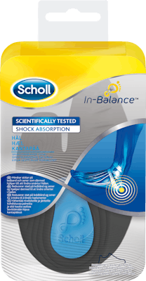Scholl Med Insoles Heel + Ankle Size M 2 st