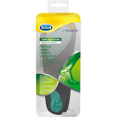 Scholl Med Insoles In-Balance Size M 2 stk