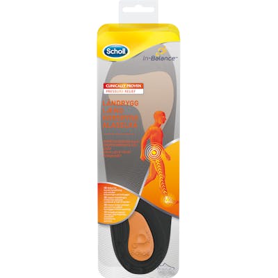 Scholl Med Insole Lower Back Size L 2 st