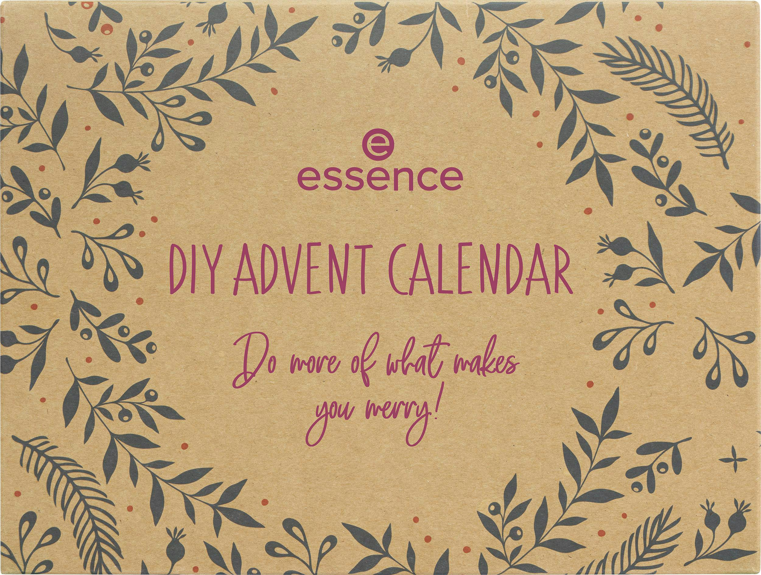 Essence DIY Advent Calendar Do More Of What Makes You Merry! 24 pcs