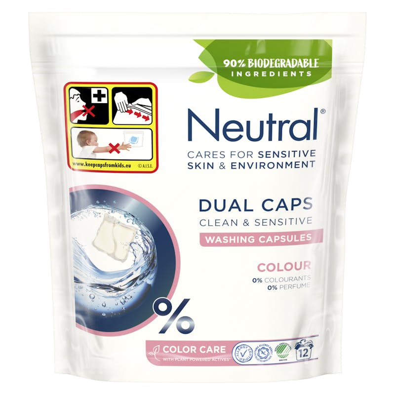 Neutral Dual Caps Colour 12 pcs