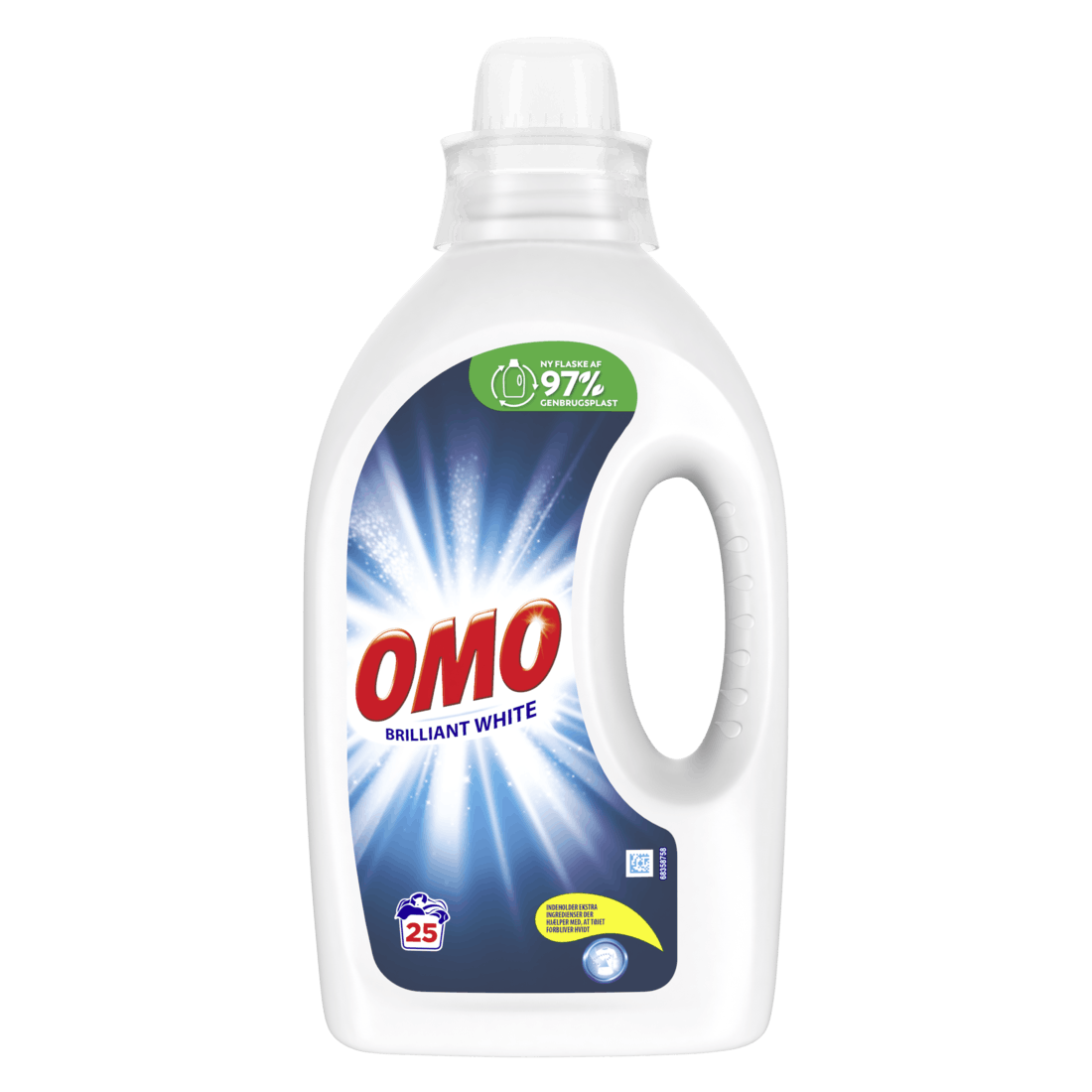 Fælles valg overbelastning Afskrække Omo Flydende Vaskemiddel White 1250 ml