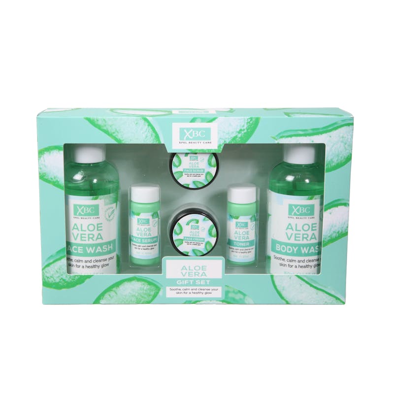XBC Aloe Vera Skincare Gift Set 2 x 15 ml + 2 x 150 ml + 2 st