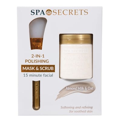 Spa Secrets 2 in 1 Polishing Mask &amp; Scrub 140 ml + 1 stk