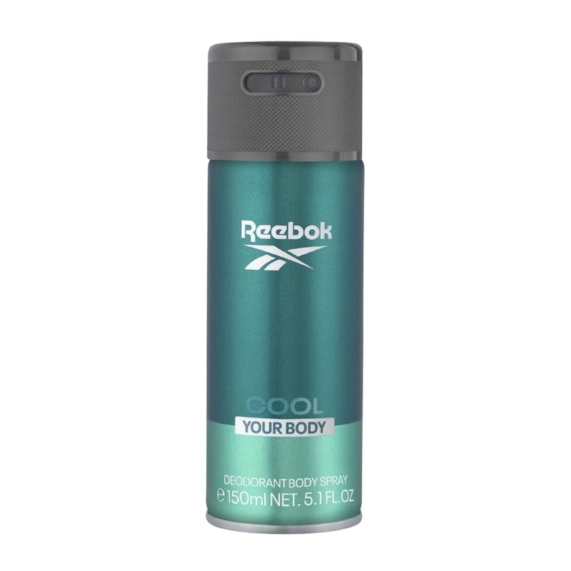 Reebok Cool Your Body Deodorant Body Spray Men 150 ml