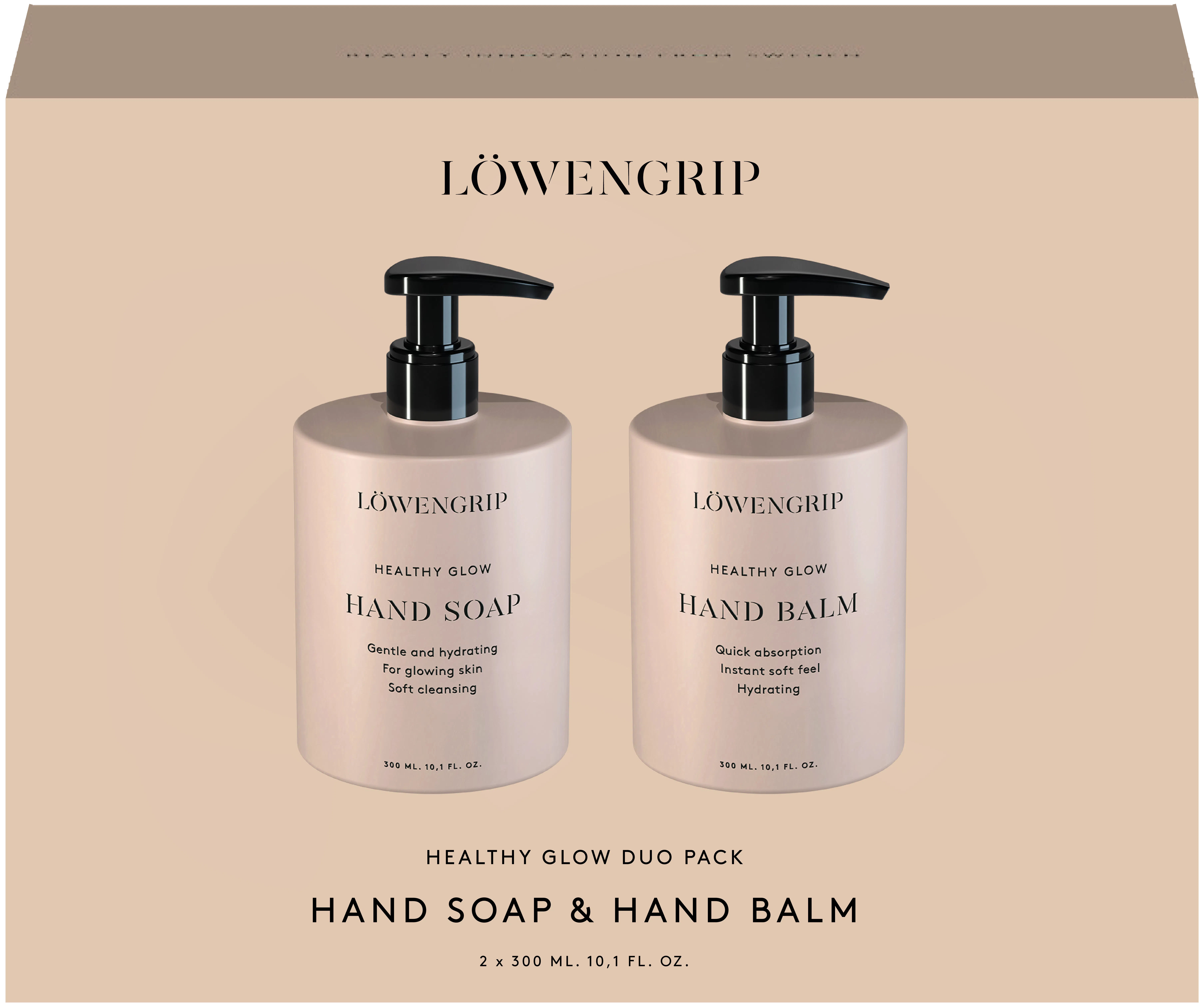Löwengrip Healthy Glow Hand Soap & Hand Balm Set 2 x 300 ml