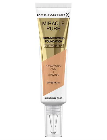 Max Factor Miracle Pure Foundation 50 Natural Rose 30 ml