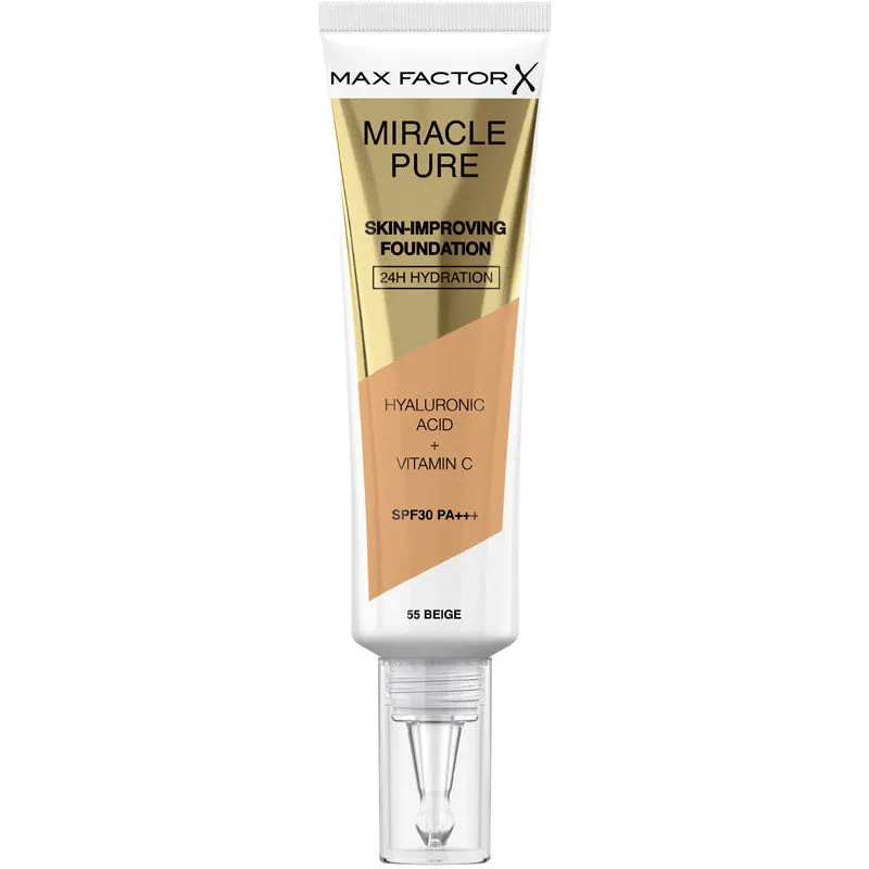 Max Factor Miracle Pure Foundation 55 Beige 30 ml