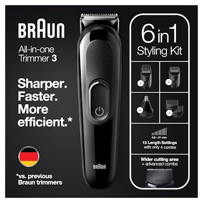 Braun MGK3320 All-In-One Trimmer 3 6 st