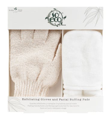 So Eco Exfoliating Gloves and Facial Buffing Pads 4 pcs
