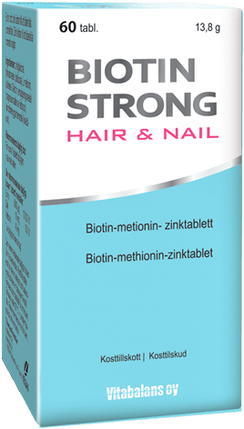 Vitabalans Biotin Strong Hair & Nail 60 stk