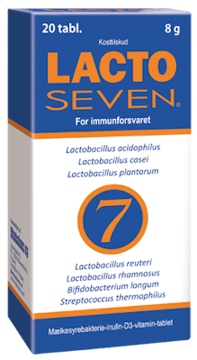 Vitabalans Lacto Seven 20 stk