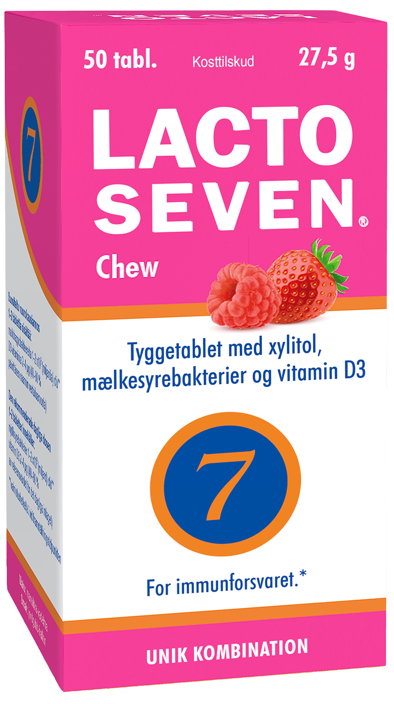 Vitabalans Lacto Seven Chew 50 stk