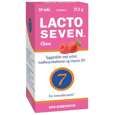 Vitabalans Lacto Seven Chew 50 stk