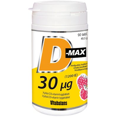 Vitabalans D-Max 30 mcg 90 stk