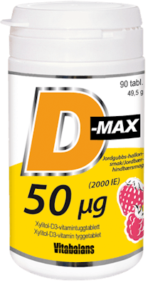 Vitabalans D-Max 50 Mcg 90 stk