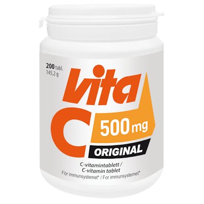 Vitabalans Vita C Original 500 mg 200 stk