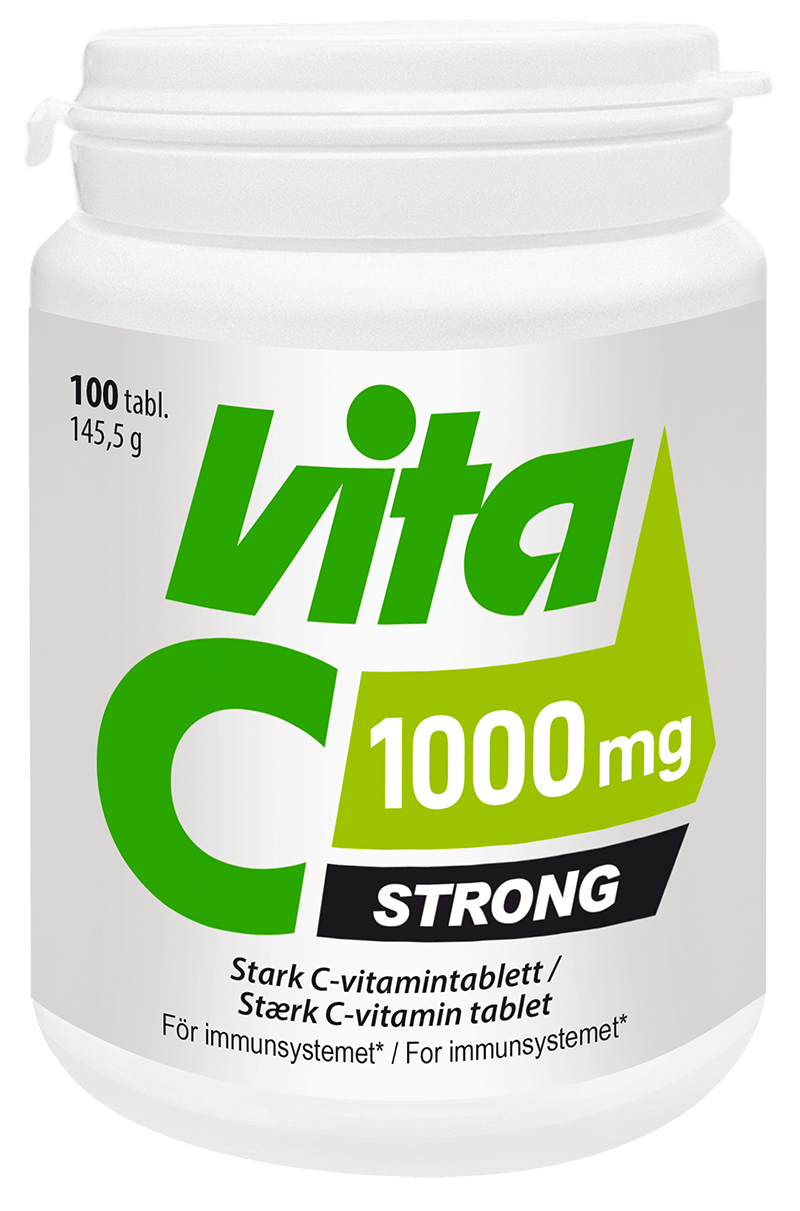 Vitabalans Vita C Strong 1000 mg 100 stk