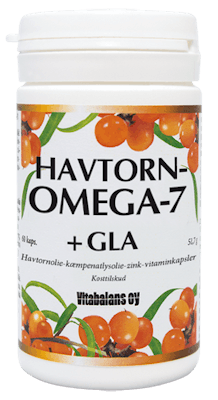 Vitabalans Havtorn-Omega-7 + GLA 60 stk