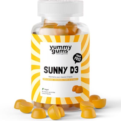 Yummygums Sunny D3 60 pcs