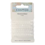 Cosmos Hair Elastics Transparent 4 st
