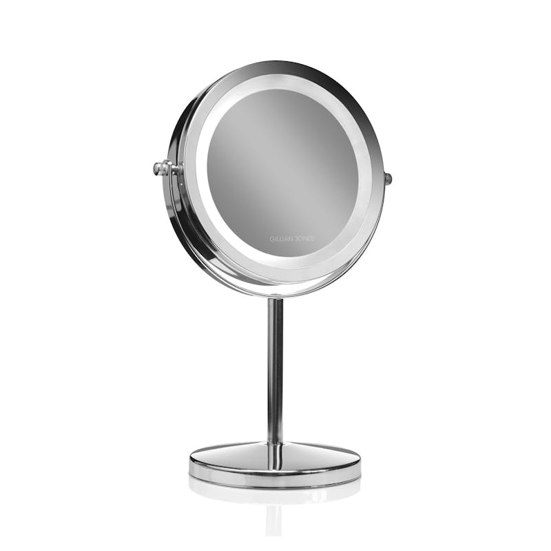 Gillian Jones Stand Mirror x10 Magnifying With LED Light 1 kpl