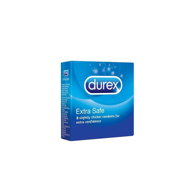 Durex Extra Safe Slightly Thicker 3 kpl