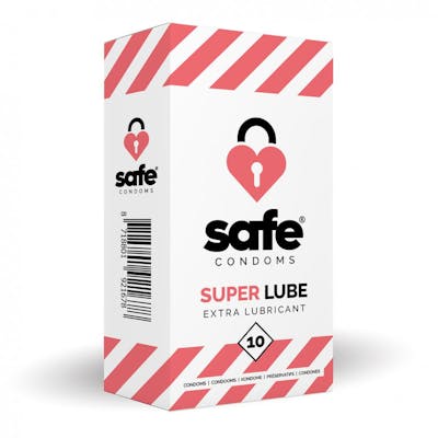 SAFE Condoms Extra Lubricant 10 kpl
